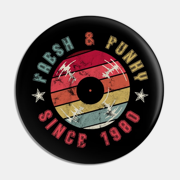 1980 Vintage Birthday Pin by Rayrock76