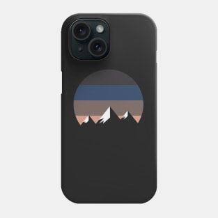 Snow capped Mountains Phone Case