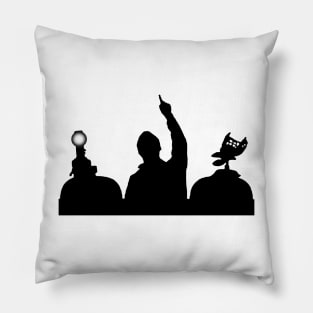 Tom Mike and Crow Pillow