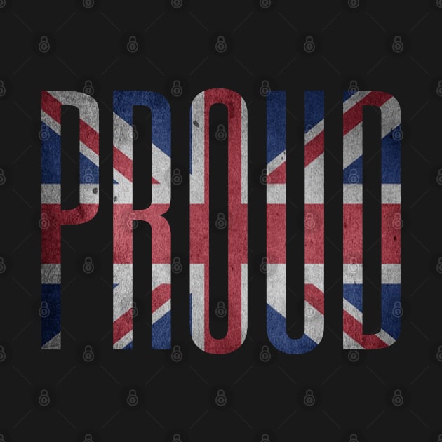 Distressed Proud British Flag by musicanytime