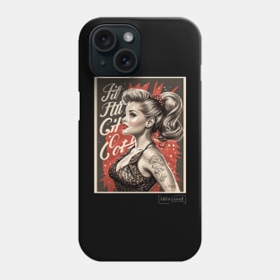 attitude girl Phone Case