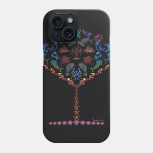 Marine Creature Martini Phone Case