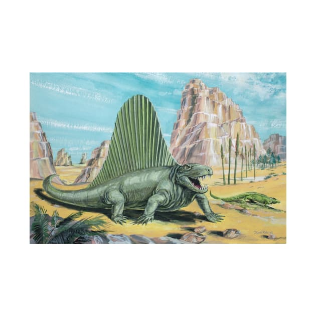 Dimetrodon by davidroland