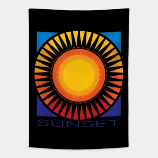 Into the Sunset Tapestry