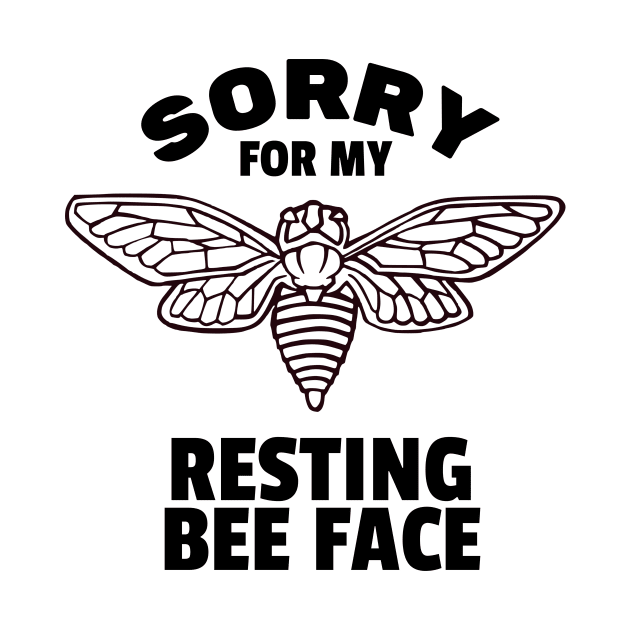 Sorry for my resting bee face by LadyAga