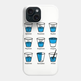 Glass Half Empty Phone Case