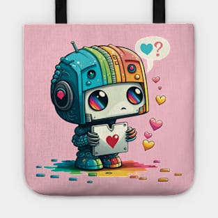 Do you love me Robot Tote