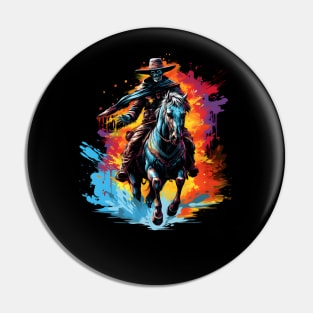 Western Cowboy Pin