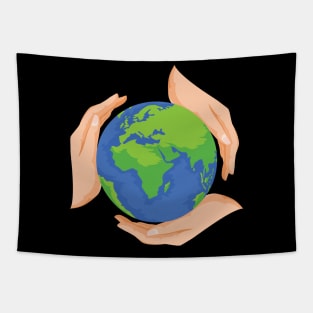 Save Earth Tapestry