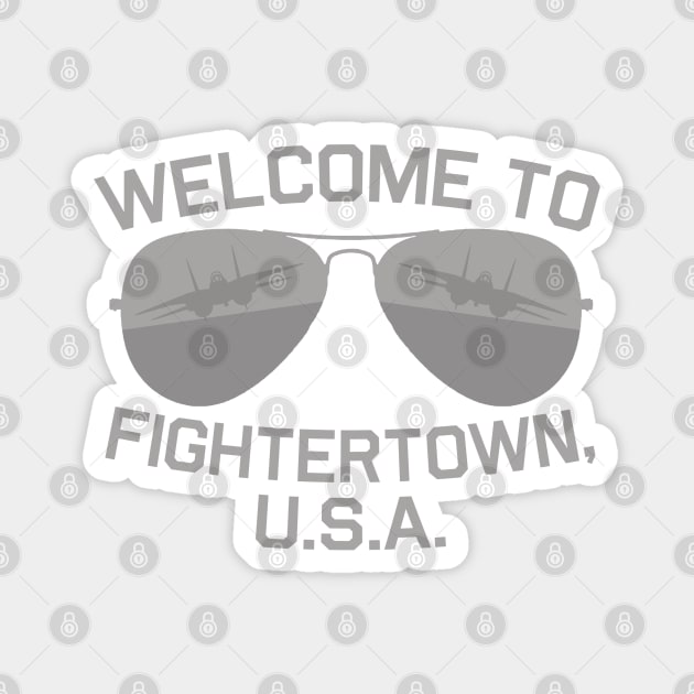 Fightertown, USA Magnet by PopCultureShirts