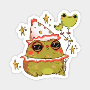 Clown Froggy Magnet