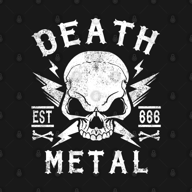 DEATH METAL - METAL MUSIC by ShirtFace