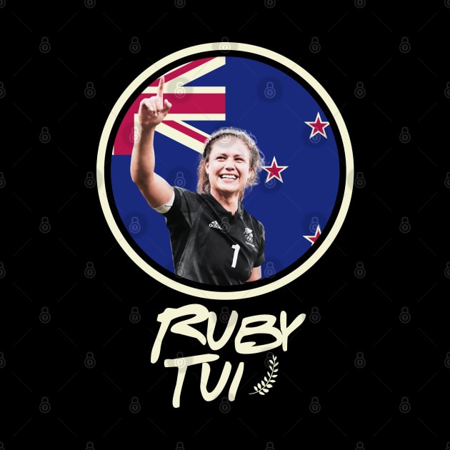 Ruby Tui, New Zealand rugby icon by Teessential