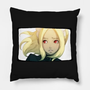 Gravity Rush - Kat Worried Maid Portrait Pillow