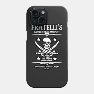 Fratelli's Family Restaurant The Goonies 80s Oregon Original Aesthetic Tribute 〶 Phone Case