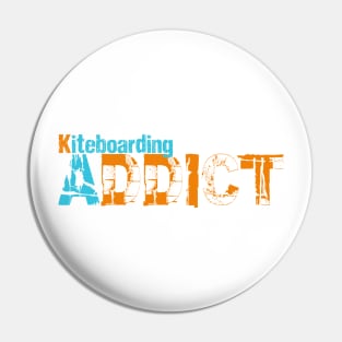 Kite boarding Addict Pin