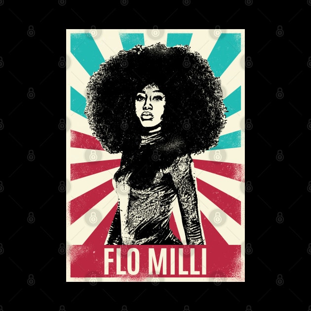 Vintage Retro Flo Milli by Bengkel Band