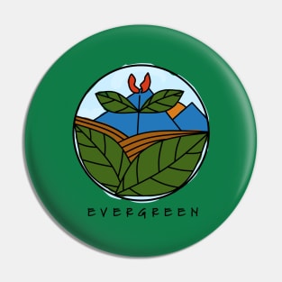 Evergreen Pin