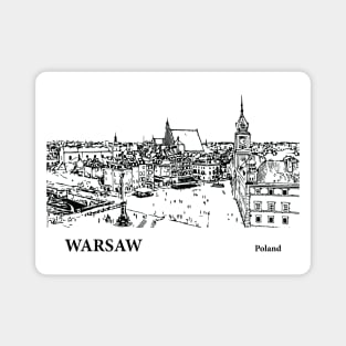 Warsaw - Poland Magnet