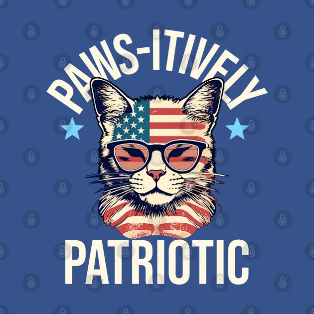 Patriotic Cat by Caruana