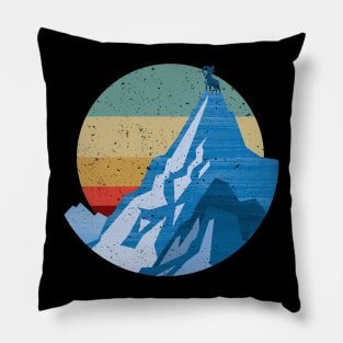 No Mountain High Enough - Textured Pillow