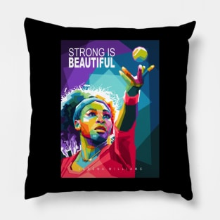 Strong is beautiful Pillow