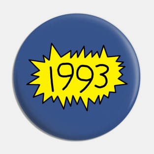 Retro 1993 Pin