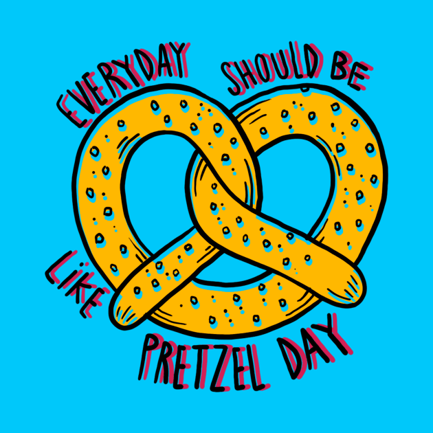 Pretzel Day by Savron