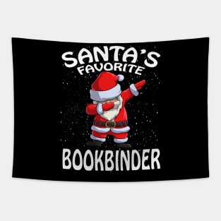 Santas Favorite Bookbinder Christmas Tapestry