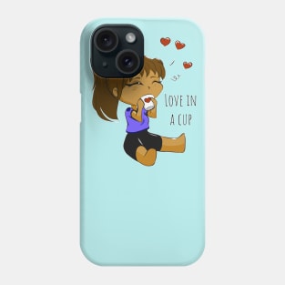 Love in a cup Phone Case