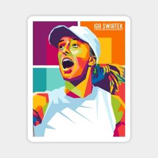 iga swiatek wpap Magnet