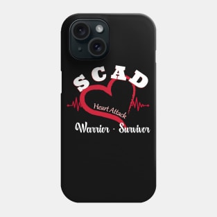 SCAD Heartbeat Heart Warrior Survivor Phone Case