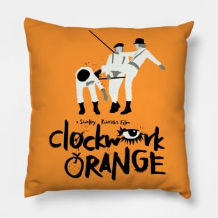 Clockwork orange minimalist Pillow