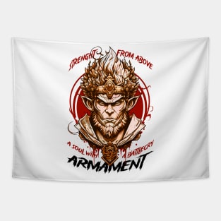 ARMAMENT MONKEY KING Tapestry