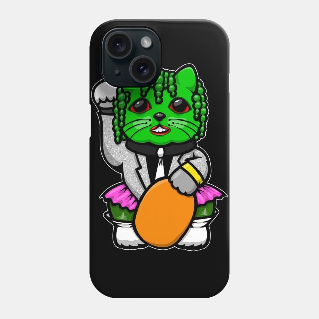 Old Gregg Lucky cat Phone Case by yayzus