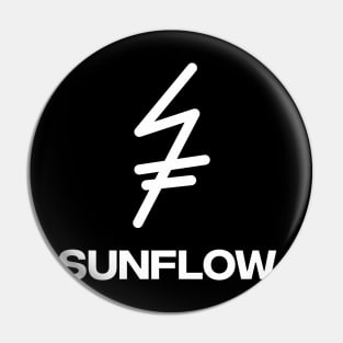 sunflow typography lettering simple Pin