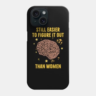 Still easier to figure it out than women Phone Case