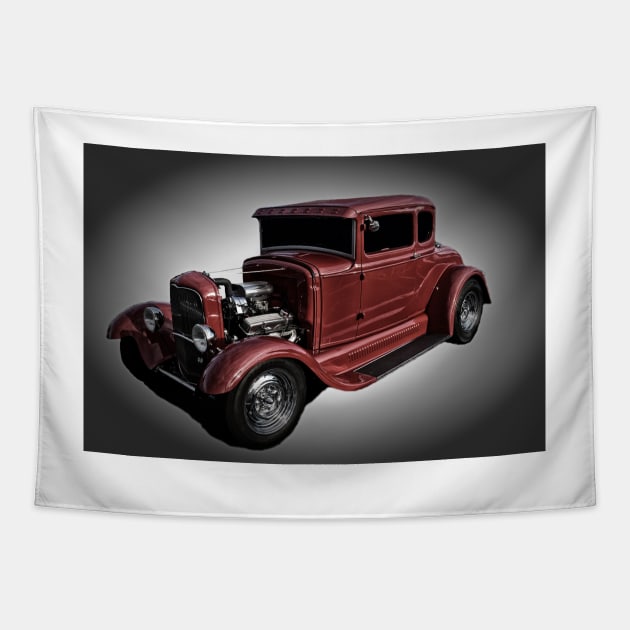 1930 Ford Model A Hot Rod Tapestry by JimDeFazioPhotography