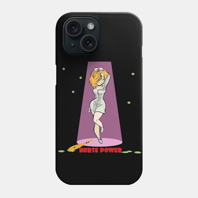 Nurse Power Phone Case by BurunduXX-Factory