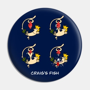 Craig's Fish Blonde Boy Pin