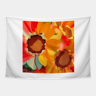 Blooming Boldly Tapestry