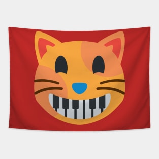 Cat Keyboard Emoji Tapestry