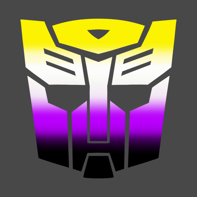 Nonbinary Autobot Pride by Art-95