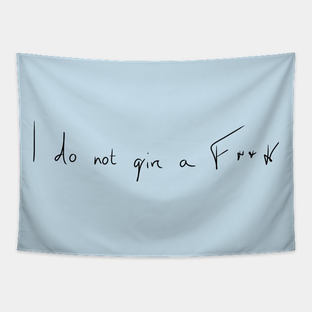 I do not give a f**k Tapestry by pepques