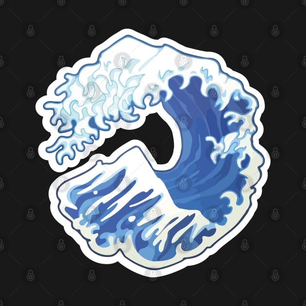 Great Wave by Tad