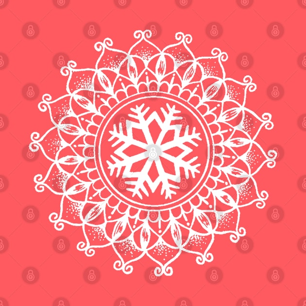 Snowflake mandala by MyownArt