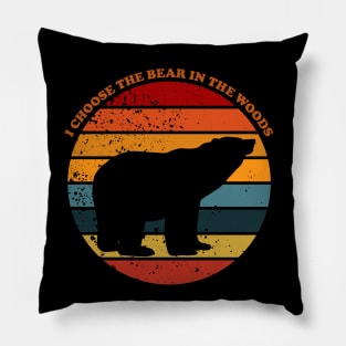 I choose the bear Pillow