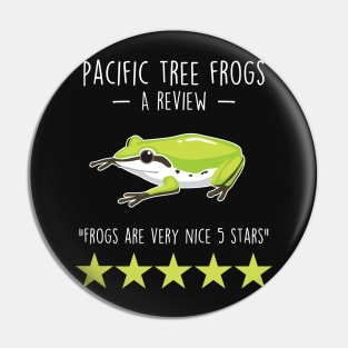 Pacific Tree Frog Review Pin