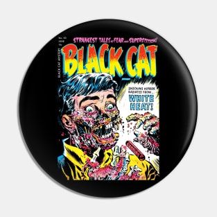 Black Cat Mystery 50 comic cover Pin