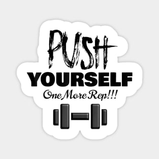 Push Yourself 2022 To Be Great Magnet